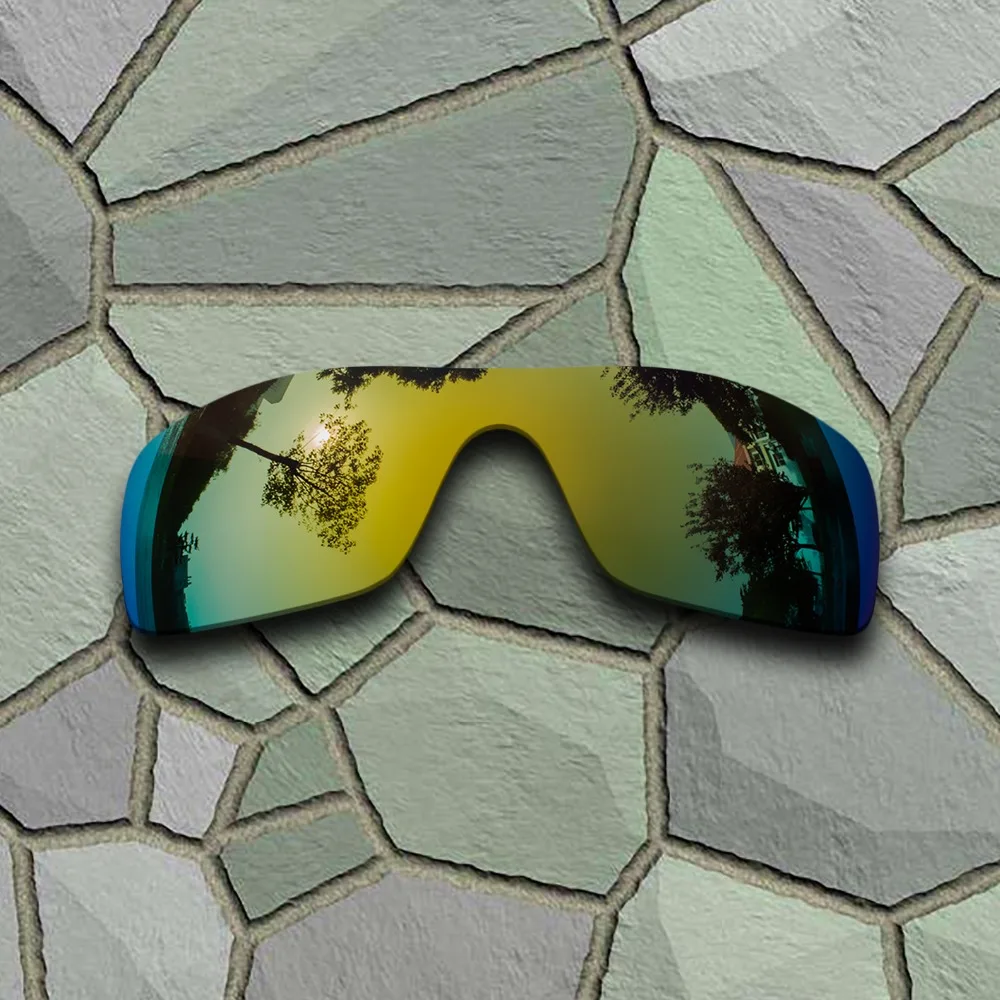 Поляризованные Сменные линзы для солнцезащитных очков Oakley Batwolf красные
