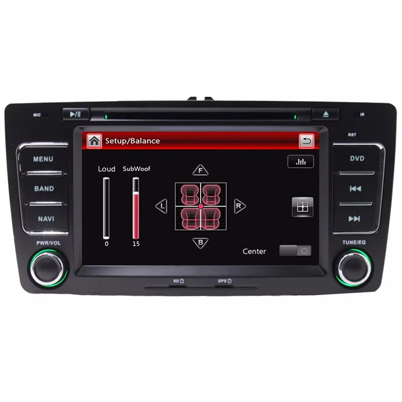 Best Free Ship Car DVD Player GPS Navigation System for Skoda Octavia Laura 2004 2005 2006 2007 2008 2009 2010 2011 2012 2013 RDS 2