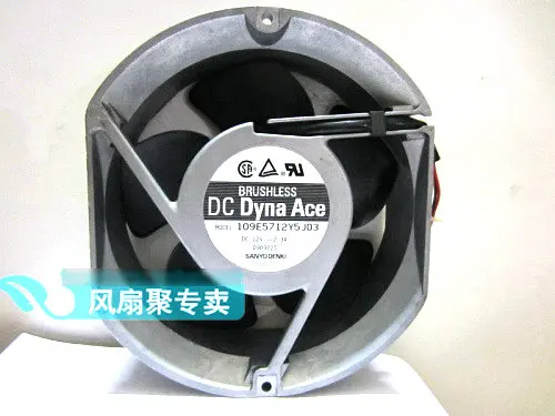 Original SANYO 109E5712Y5J03 17cm 12V 2.3A winds of the server cooling fan Original SANYO 109E5712Y5J03 17cm 12V 2.3A winds of the server cooling fan