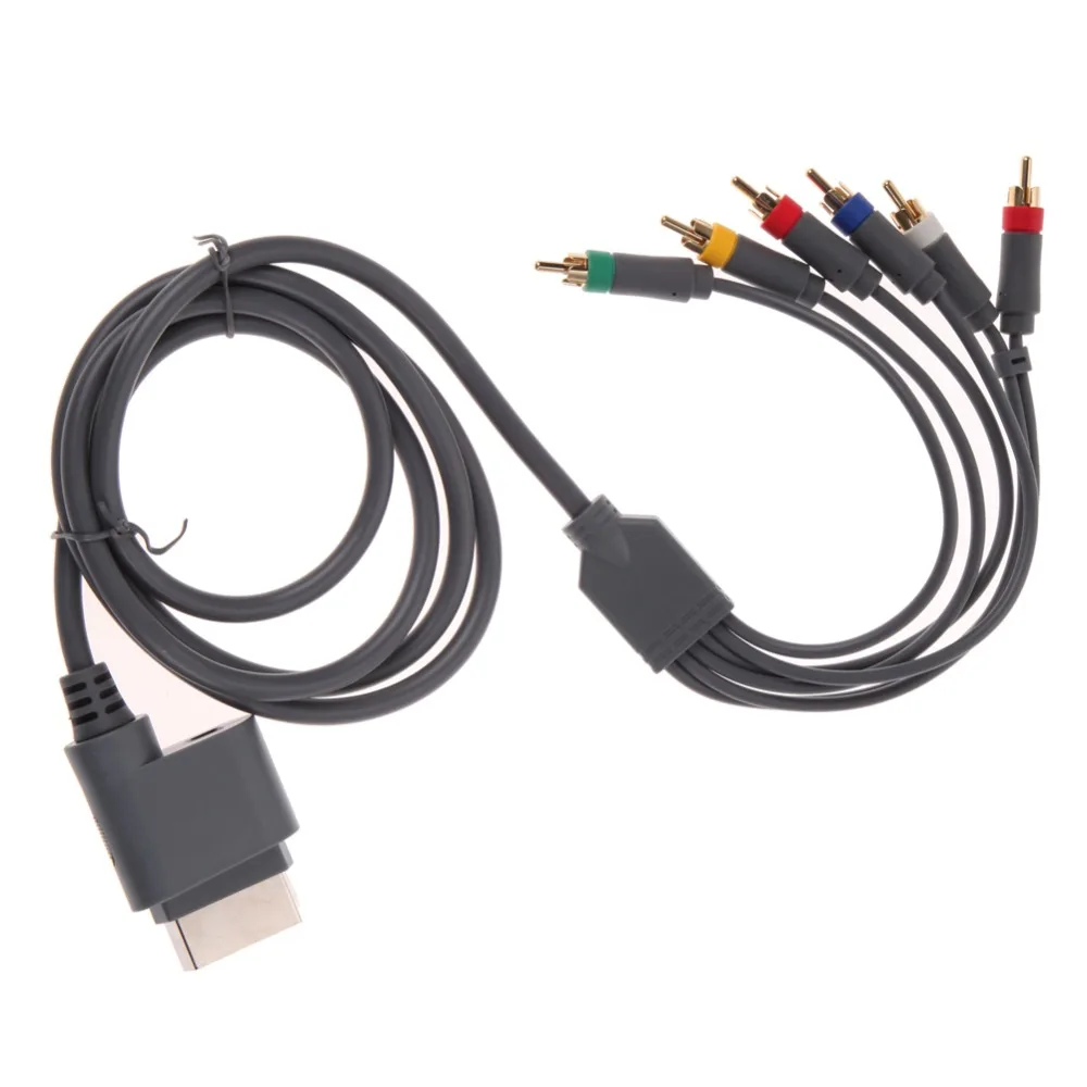 HDTV HD AV RCA Component Cable Cord For Microsoft Xbox 360 For Xbox 360 Slim Systemin Audio