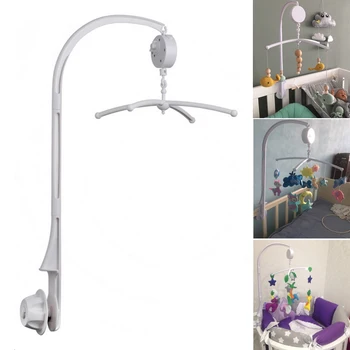 

Baby Toys Rattles Bracket Set Newbron Crib Mobile Bed Bell Holder Arm Bracket Wind-up Music Box Stroller Hanging Toy 0-12 Months