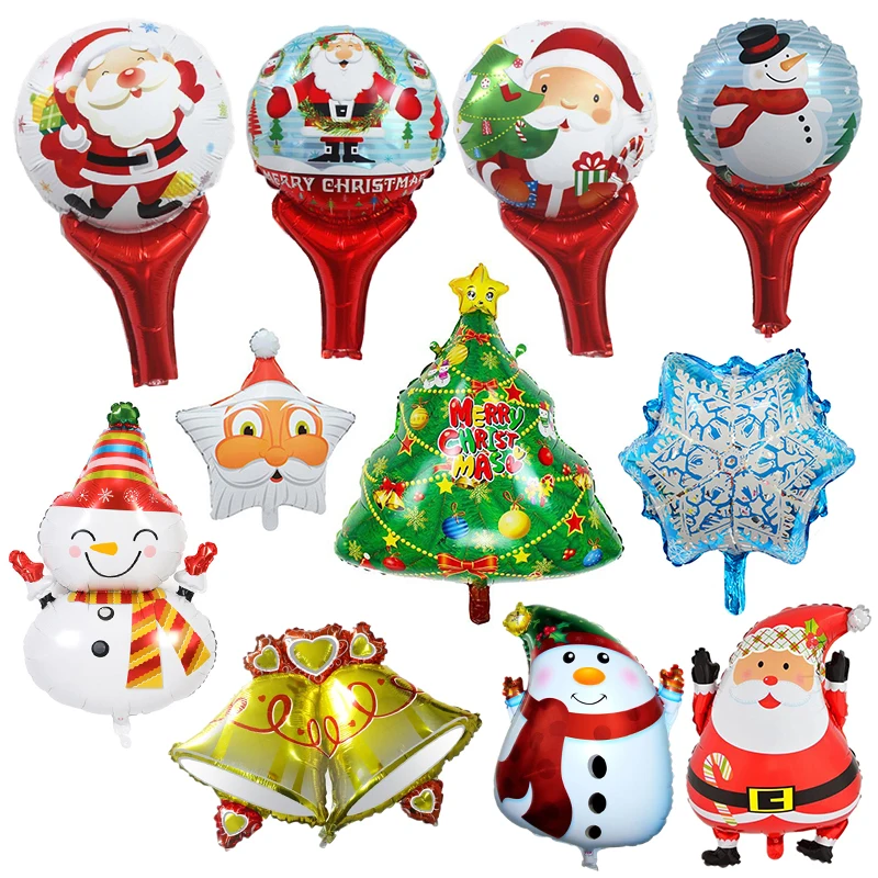 1pc Christmas Foil Balloons Merry Christmas Balloons Helium Balloon Inflatable Christmas