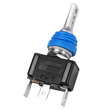 1 Pcs Universal Turn Signal Toggle Switch Waterproof ON-OFF-ON Toggle Switch 3-Pole Connector 20A/40A DC12V/24V 1 Pcs Universal Turn Signal Toggle Switch Waterproof ON-OFF-ON Toggle Switch 3-Pole Connector 20A/40A DC12V/24V