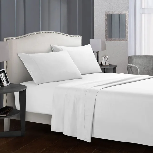 Cheap Bedding Set Soft Bed Linens Flat Sheet+Fitted Sheet+Pillowcase Queen/ King Size Gray comfortable white Bed sheet set Cheap Bedding Set Soft Bed Linens Flat Sheet+Fitted Sheet+Pillowcase Queen/ King Size Gray comfortable white Bed sheet set