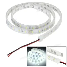 Высокое качество IP65 1 м 5630 SMD 60 Светодиодный Силиконовая полоска светильник Холодный белый Водонепроницаемый 12V бесплатное техническое обслуживание