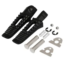 Repose-pieds de passager arrière noir mat, pour Suzuki GSXR1000 2005 – 2017 16 GSX-R 600 GSXR750 2006-2018 b-kin 2008-2013