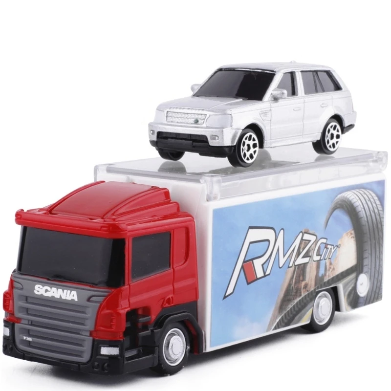 1: 64 масштабе игрушечных автомобилей для грузовика Скания Contraction и 3 &quotDiecaste модель