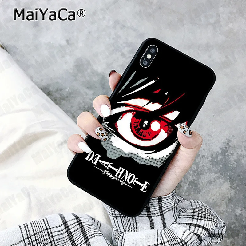 MaiYaCa أنيمي مذكرة الموت ريوك kiras مخصص صور لينة جراب هاتف ل أبل فون 8 7 6 6 ثانية زائد X XS ماكس 5 5 ثانية SE XR الهواتف المحمولة MaiYaCa أنيمي مذكرة الموت ريوك kiras مخصص صور لينة جراب هاتف ل أبل فون 8 7 6 6 ثانية زائد X XS ماكس 5 5 ثانية SE XR الهواتف المحمولة