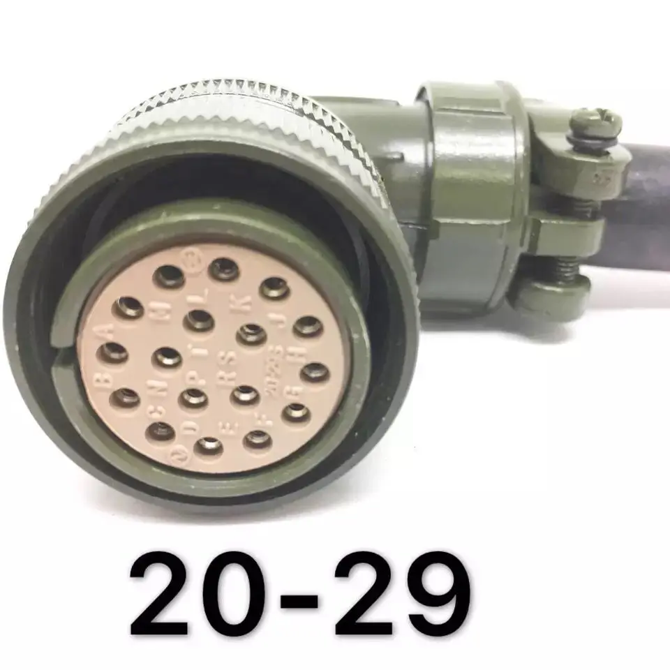 Aviação Plug Conector Pedestal Servo Motor Plug para Panasonic Anchuan Ms3108a Ms3108b 1810 204 20-18 2029p 22-22 24-11s - Imagem 3