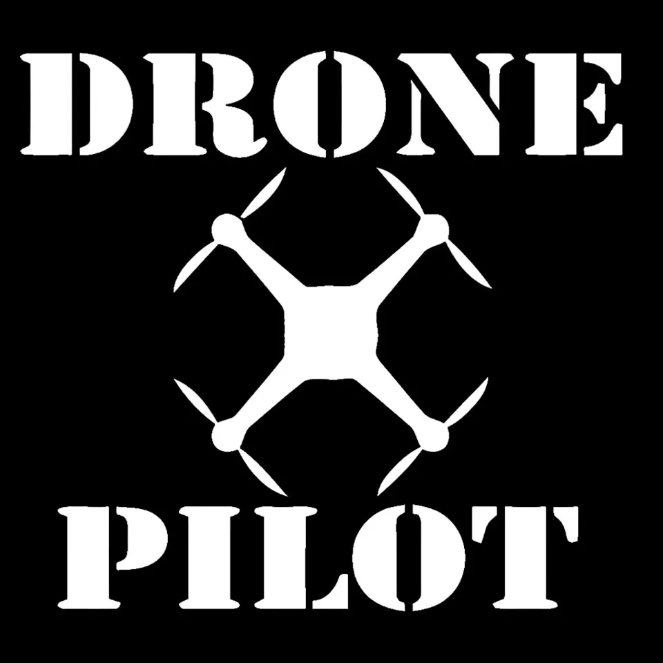 1513.9CM DRONE PILOT Individualization Car-styling Car Sticker Vinyl Decal Computer Sticker Home Sticker Motorcycle Stickers (2)