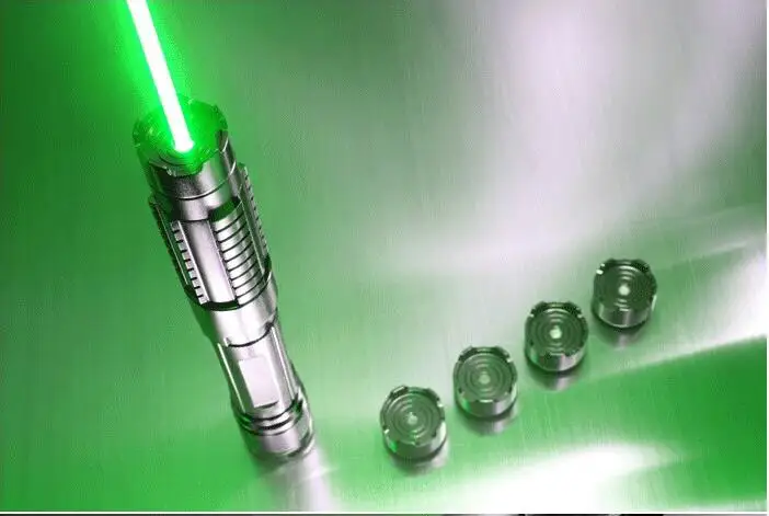 Самый мощный светильник-вспышка LAZER горящий фонарь 100000 м 532 нм 20 Вт SOS Фокусируемый Зеленый лазерный указатель светильник для сжигания сигар
