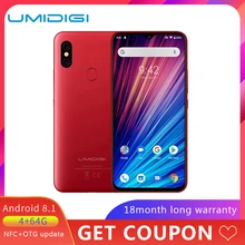 UMIDIGI F1 Play 48MP+8MP+16MP 5150mAh Mobile phone Android 9.0 6GB RAM 64GB ROM 6.3