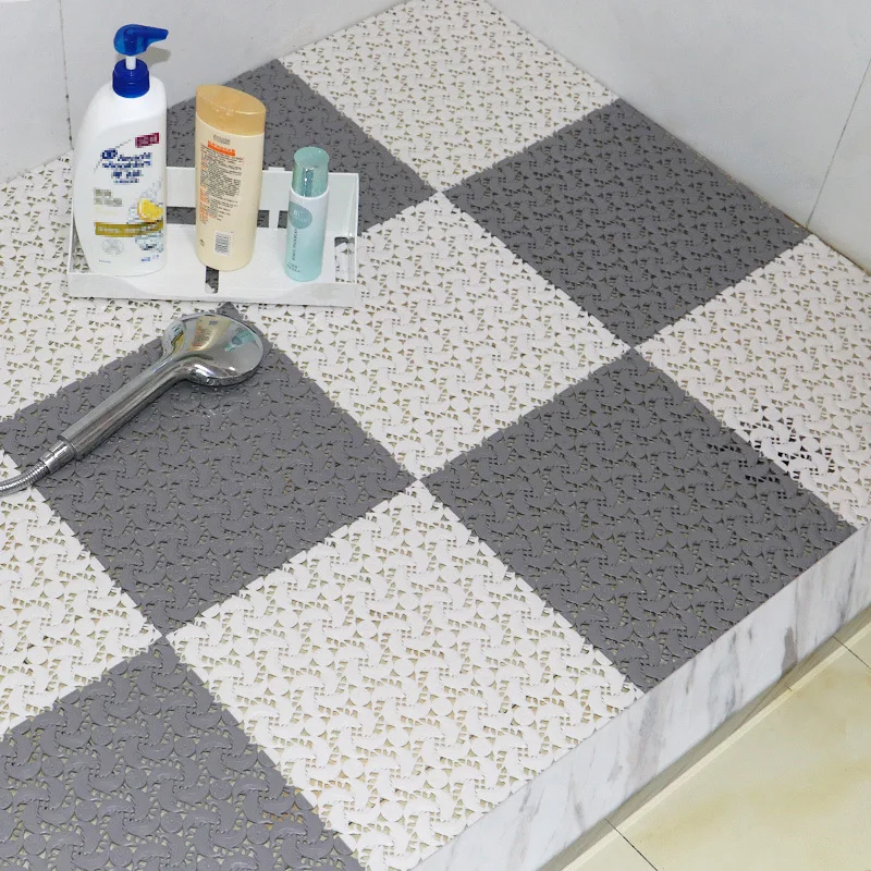 Dathroom Нескользящие Коврик для душа «сделай сам» Лоскутная работа коврик для ванной комнаты многоцветный пол коврик используется в кухне Балкон Ванная комната