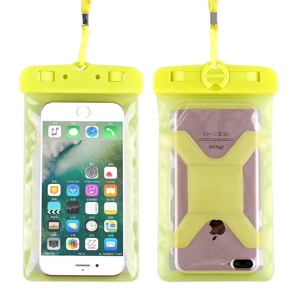 6.2Universal IPX8 Waterproof Phone Bag Case For Samsung iPhone Huawei Xiaomi HTC LG (17)