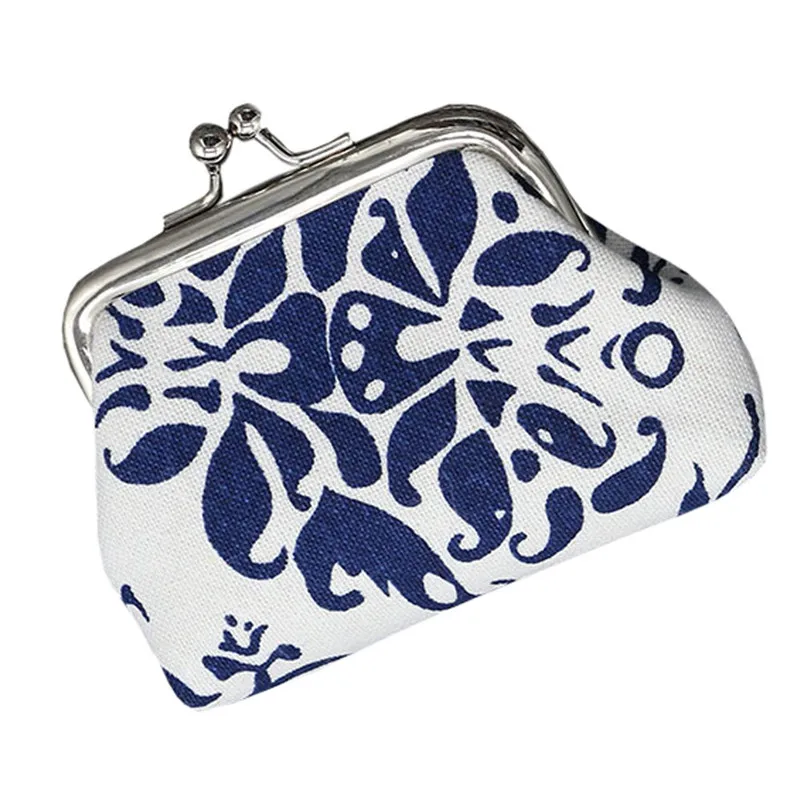 

2018 Most Popular Women Lady Retro Vintage Flower Small Wallet Hasp Purse Clutch Bag Female Multi functionale Coin Card Bags A0