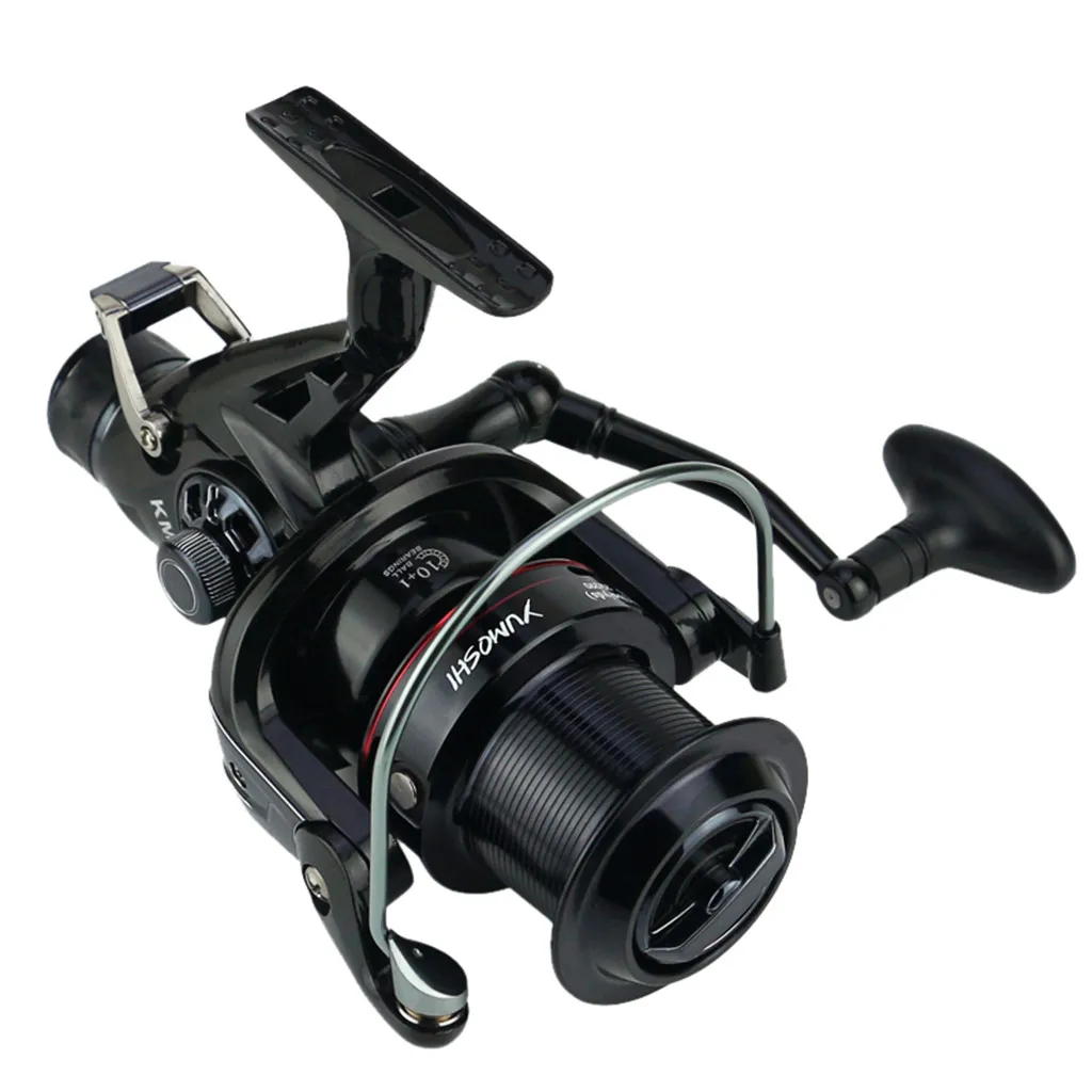 

Fishing Reel All Metal Spool Spinning Reel 5.2：1 10BB Casting Reels Line Spool Saltwater Fishing Accessories KM50-60
