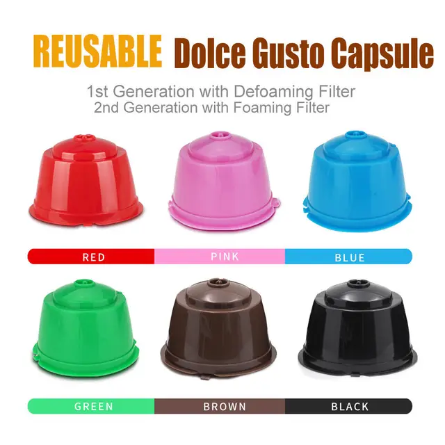 Best Price 4Pcs/pack Plastic Refillable Compatible Dolce Gusto Coffee Manchine Filter Baskets Capsules Reusable Dolce Gusto Coffee Capsule, Best Price 4Pcs/pack Plastic Refillable Compatible Dolce Gusto Coffee Manchine Filter Baskets Capsules Reusable Dolce Gusto Coffee Capsule,