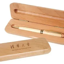Бесплатный логотип на заказ Деревянный карандаш+ деревянная коробка для канцелярских принадлежностей подарок/Офисные канцелярские принадлежности/логотип компании/школьное использование
