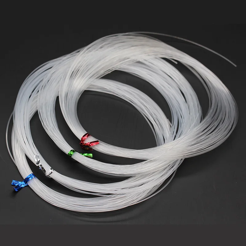 1roll 0.2-1mm Clear Fishing Wire Nylon Extra Strong Hanging Props