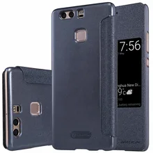 Huawei P9 Чехол NILLKIN Искра супер тонкий откидная крышка роскошный кожаный чехол для Huawei П9 с Розницу Пакет