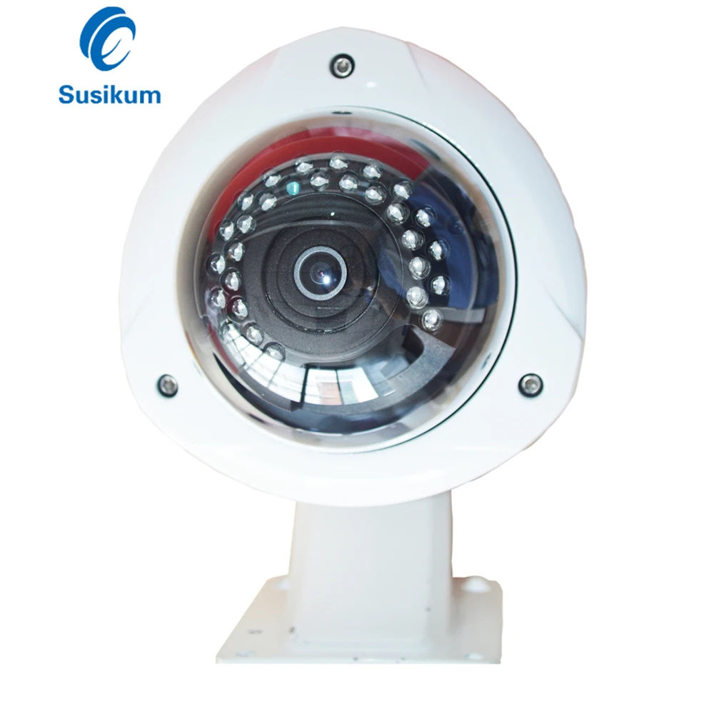 

H.265 4MP ONVIF Panoramic POE IP Camera 180 Degree 360 Degree Fisheye Lens Waterproof Security Outdoor Dome Camera With Bracket