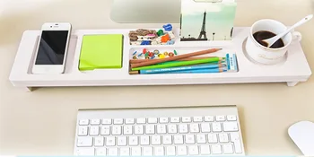 

1PC Modern Multifunctional Storage Box Desk Organizer Computer Keyboard Shelf Storage Rack MF 029