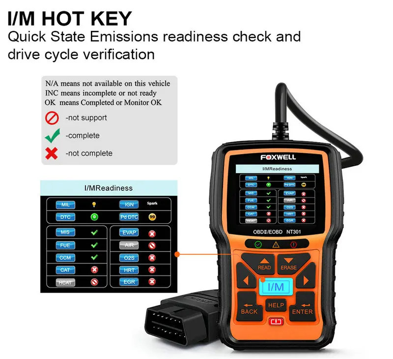 Vauxhall Mokka X OBD2 Foxwell NT301 Car Code Reader Scanner Diagnostic Tool UK eBay