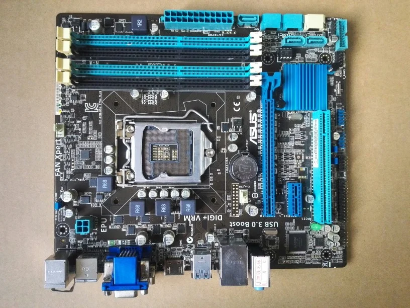  Used Asus B75M-PLUS Original Used Desktop Motherboard Intel B75 Socket LGA 1155 i3 i5 i7 DDR3 32G S