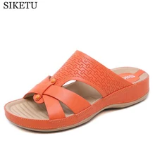 Женские шлепанцы из пробковой кожи; женская домашняя обувь; офисные тапки; пляжные Летние вьетнамки; Sandalias De Verano Para Mujer; c60