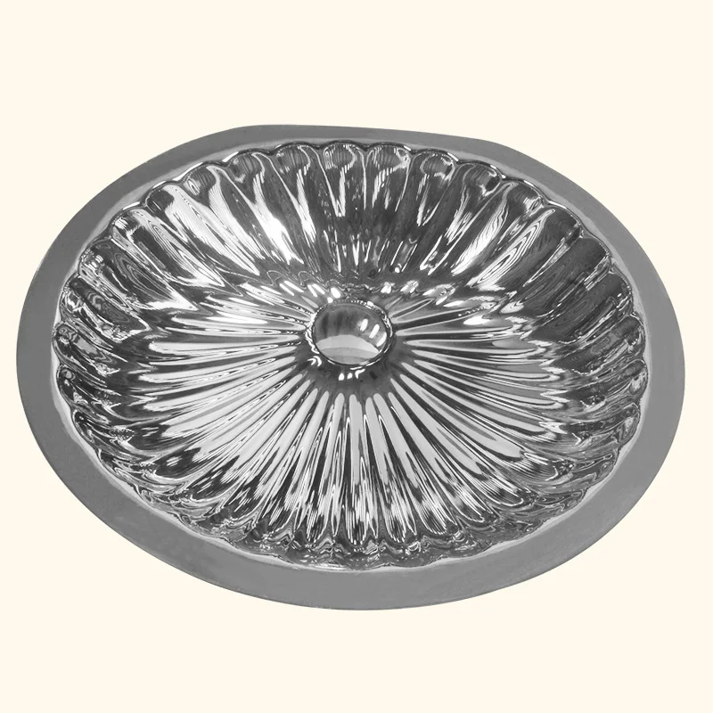 GoldSilver lLuxurious Embossed Golden porcelain bathroom sink bowl countertop Oval Ceramic wash basin bathroom sink (1)