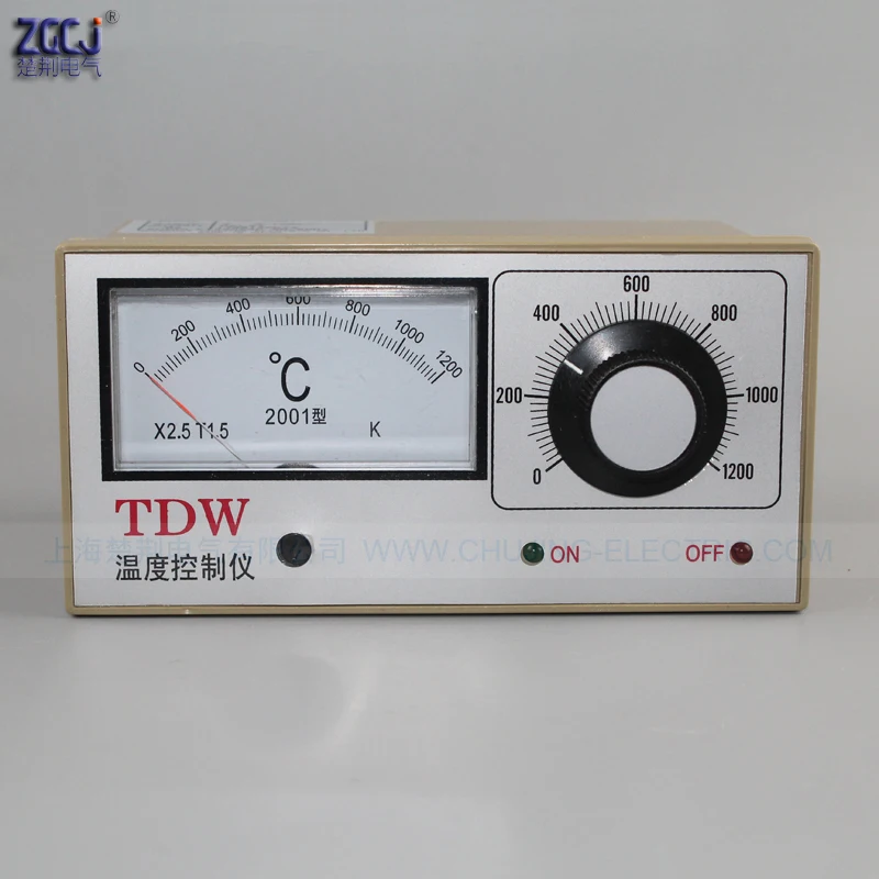 K 0-1200 градусов TDW-2001 регулятор температуры 1200 градусов термостат tdw с ручкой