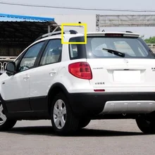 1 шт. багажник на крышу черный цвет plasitc Крышка для Suzuki SX4 Авто Мотор Запчасти