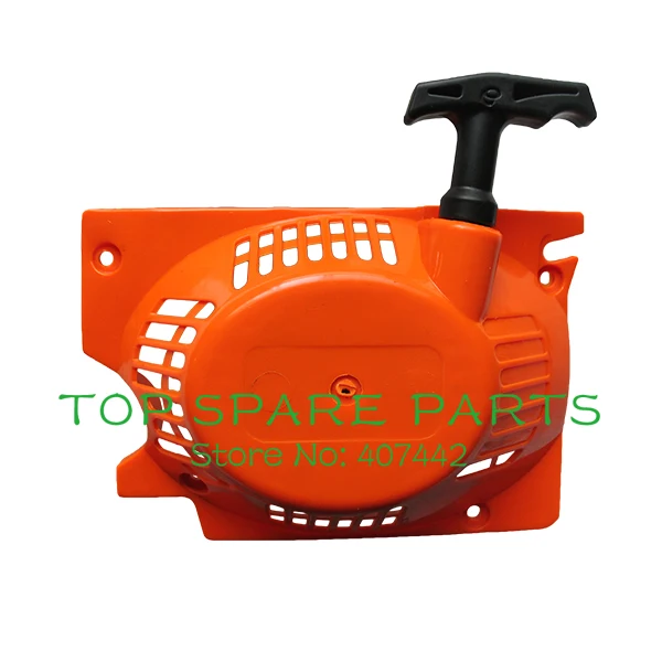 

Chainsaw Easy Starter with Two Spring Recoil Starter Pulley Fits 4500 5200 5800 45cc 52cc 58cc Chainsaw Replacement Parts