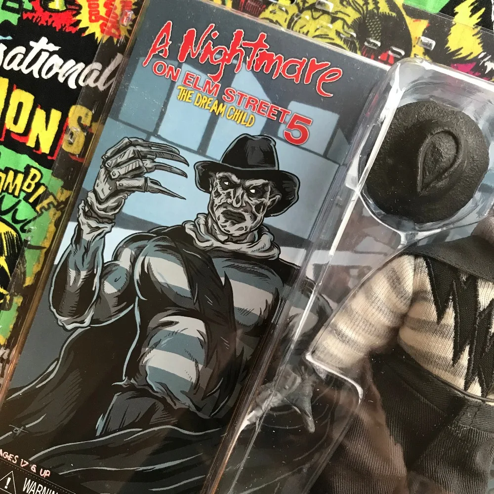 NECA 18 см a &quotКошмар на улице Вязов&quot 5 Freddy Krueger Freddy's Nightmares коллекция