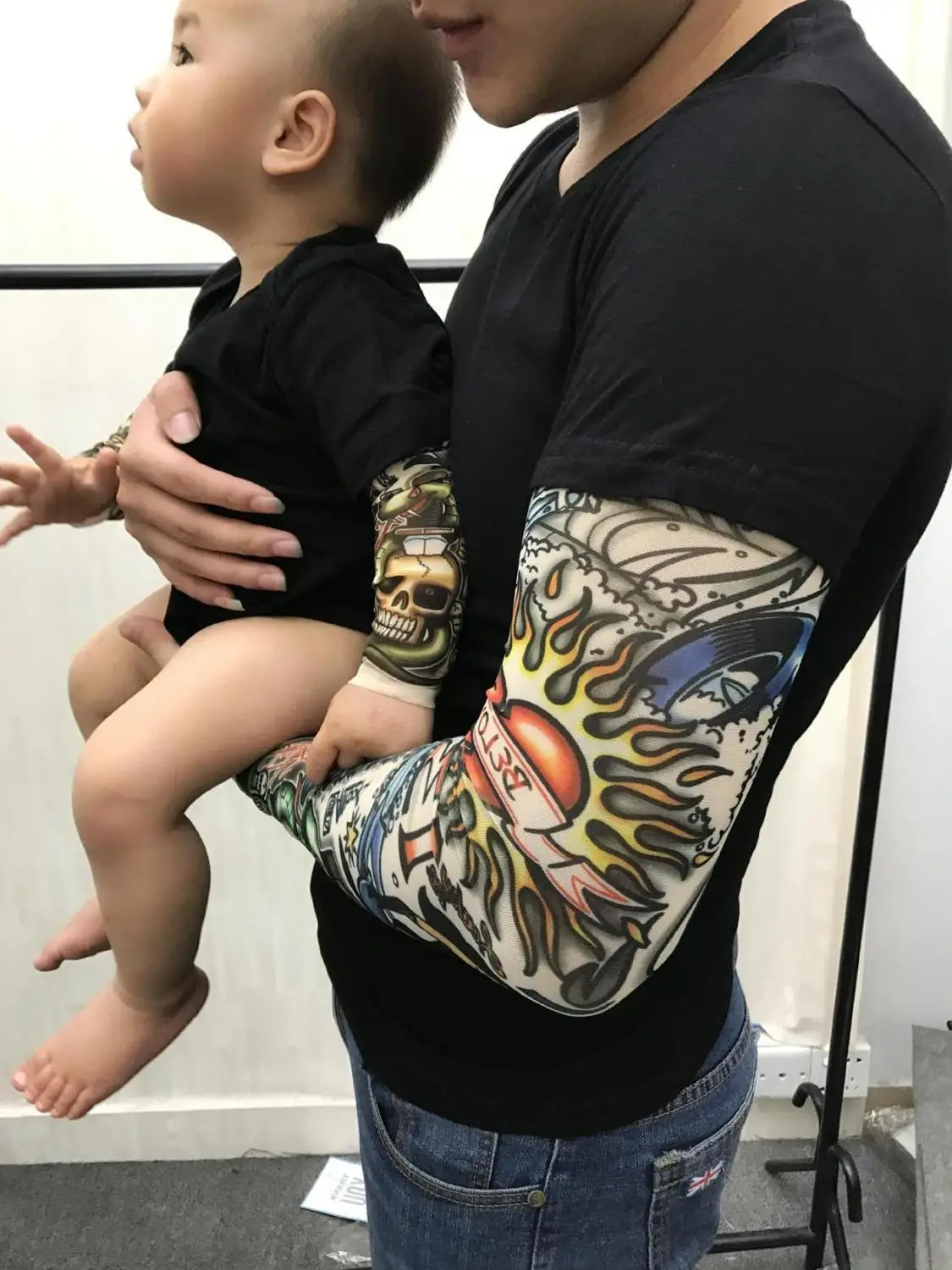 Одинаковая одежда для семьи повседневная родителей и детей семейная хлопковая