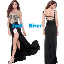 Новое поступление, женские высококачественные экзотические платья, пикантное женское нижнее белье, ультра-тонкое прозрачное газовое ночное вышитое длинное платье