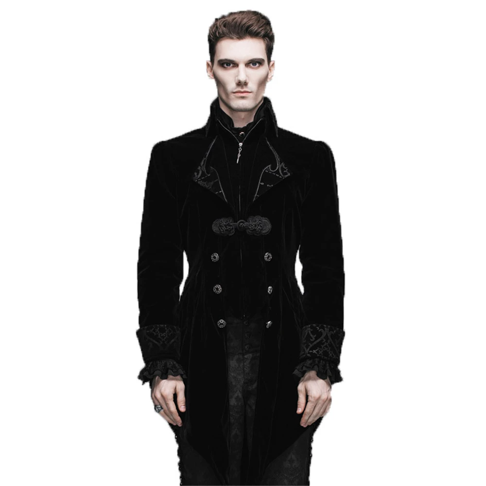 Devil Fashion Men Spring Autumn Jakcet Black Red Slim Fit Long Sleeve Softshell Coats Thin Outwear