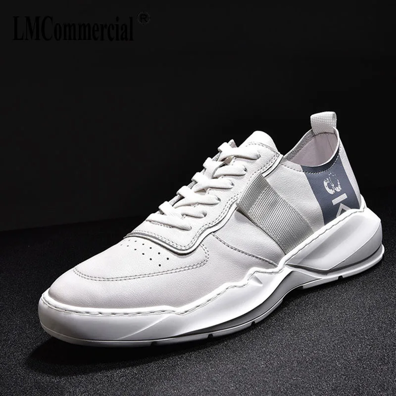 

spring autumn men designer sneakers men cowhide designer shoes men high quality breathable men casual shoes Leisure shoes