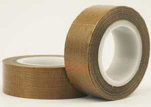 20mm Wide 10M Long 0.13mm Thickness Nonstick High Temperature PTFE Adhesive Tape 