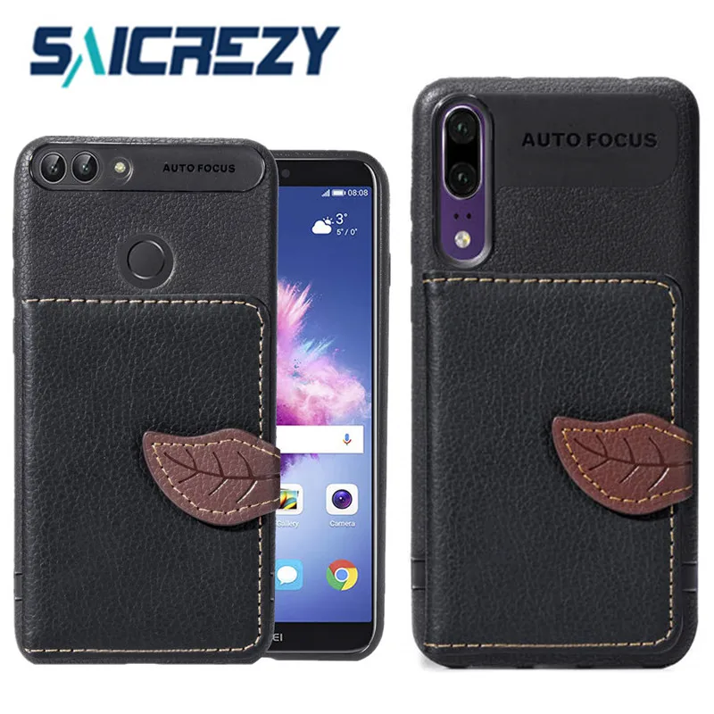 

For Huawei P20 Pro Mate 10 lite P Smart case bumper Cover For Honor 7c 7a pro Y6 Y7 Prime 2018 phone case Leather Wallet cover