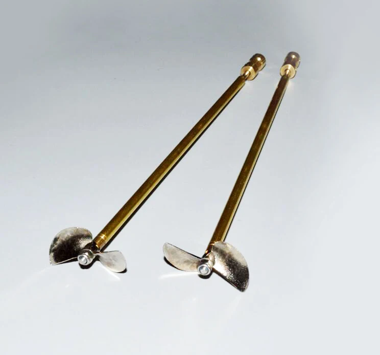 Metal RC Boat shaft with propeller Bushing Coupling Motor 3mm Shaft