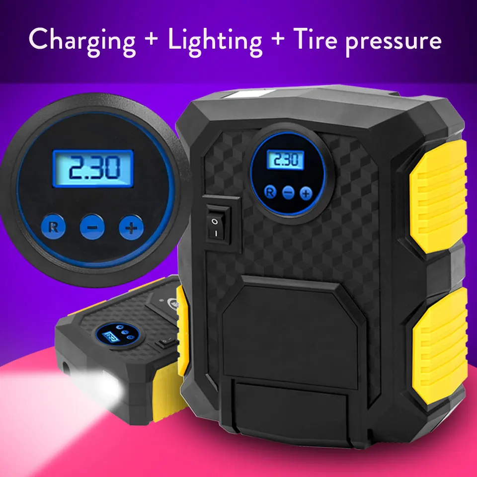 2019 Hot Auto Car Digital Tire Inflator DC 12V 120W Electric 150 PSI Car Air Compressor Pump 8 Mins for Car Bicycles Motorcycles 2019 Hot Auto Car Digital Tire Inflator DC 12V 120W Electric 150 PSI Car Air Compressor Pump 8 Mins for Car Bicycles Motorcycles