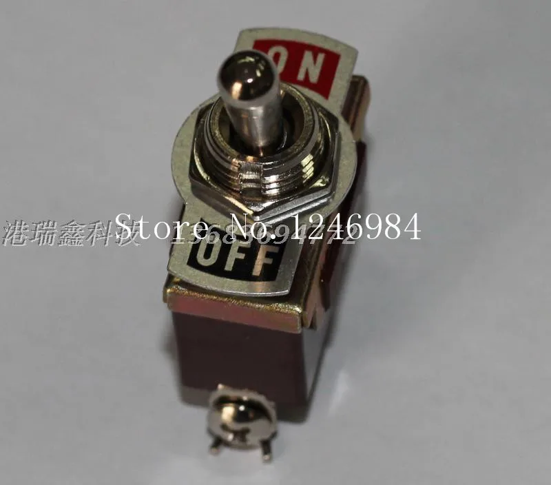 

[SA]Single big feet single reset button switch 703-A Taiwan Deli Wei Dailywell Toggle Switch M12--20pcs/lot