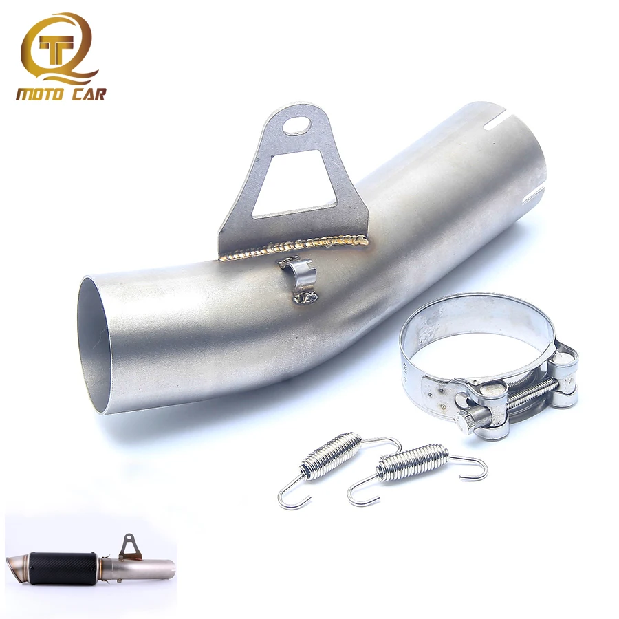 Motorcycle Exhaust Accessories Connect Stainless Steel Middle 61MM