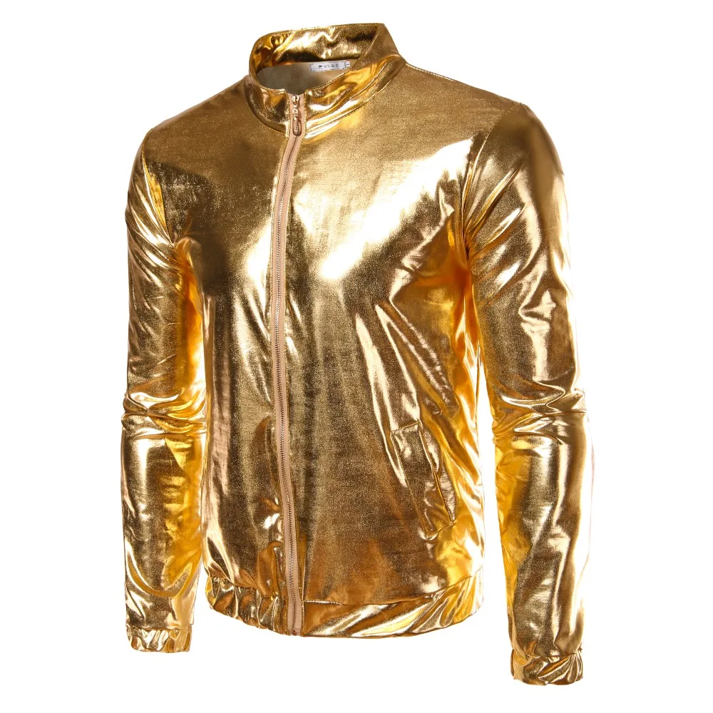 Online Buy Wholesale shiny silver jacket from China shiny
