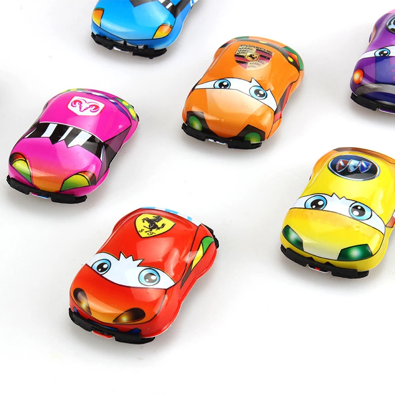 Мультяшные игрушки, милые пластиковые игрушечные машинки для детей, колеса, мини-модель автомобиля, забавные детские игрушки для мальчиков и девочек