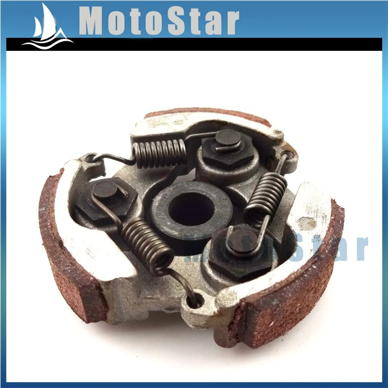 Red Aluminum Without Keyway Clutch For 2 Stroke 47cc 49cc Engine Pocket Bike Minimoto ATV Quad Mini Dirt Kisd Moto
