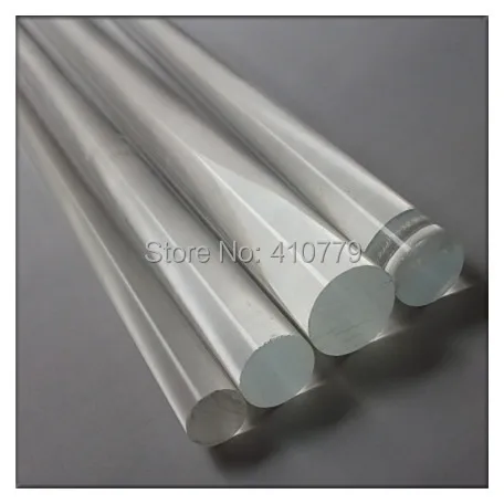 Od6x500mm Home Decor акриловые круглые Ясно Стержни ПММА бар отеля улучшение Пластик Щупы