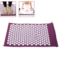 Massage Cushion Acupressure Mat Relieve Stress Pain Acupuncture Spike Yoga Mat with Pillow/ Without Pillow WS99 portable massage cushion acupressure mat relieve stress pain acupuncture yoga mat pillow hip back body massager