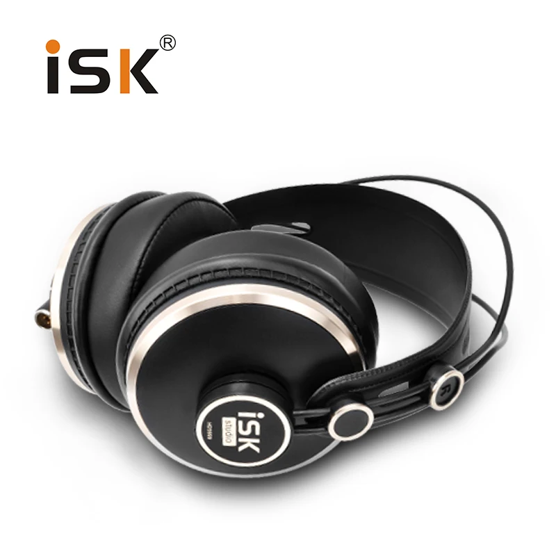 Оригинальные Накладные наушники ISK HD9999 Pro HD для монитора полностью закрытые